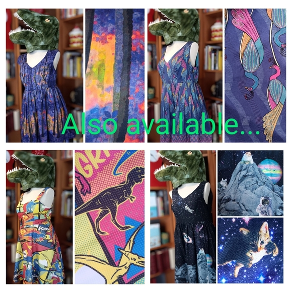 Harkel "Pencil Me In" Rainbow Colored Pencil Dress - Picture 14 of 14